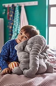 Jucarie de plus IKEA Jattestor Elefant 60cm Gri