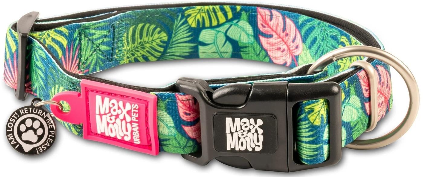 Zgarda pentru caini Max & Molly Smart ID Tropical 196084 L