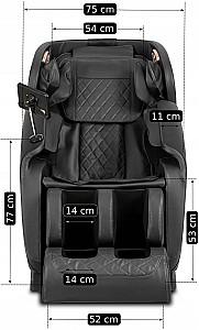 Fotoliu de masaj Mebel Elite VX Max English Menu Black