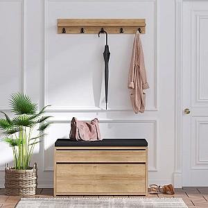 Antreu Mirage Meble Boby Stejar (Maro)/Negru
