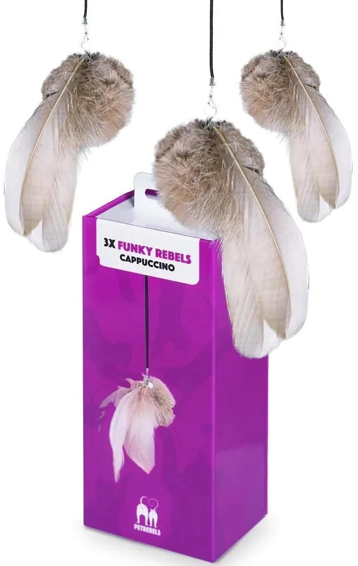 Jucarie pentru pisica PETREBELS Funky Rebels Cappuccino (436079)