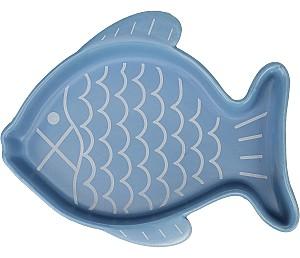 Bol pentru pisici Flamingo Fishie Blue (561704)