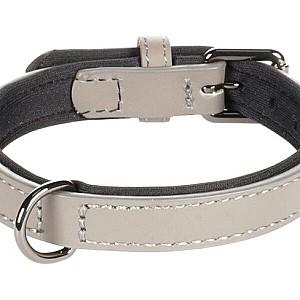 Zgarda pentru caini Flamingo Binti Grey 24-30 cm