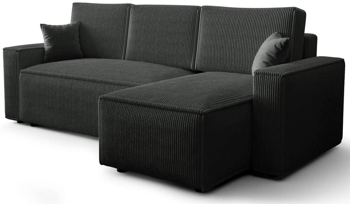 Canapea coltar Space Meble Ambro L Poso 34 Grafit (Gri)