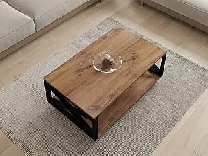 Masuta de cafea, reviste Hanah Home Refia Atlantic Pine