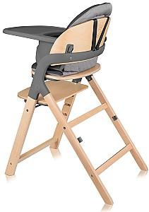Scaun de masa multifunctional Lionelo Megan Grey Wood