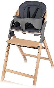 Scaun de masa multifunctional Lionelo Megan Grey Wood