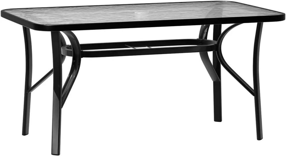 Masa de gradina MultiGarden SC-094-120 120x70 Negru/Transparent