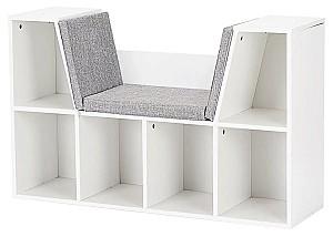 Etajera Costway JZ10199WH Alb