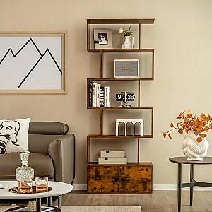 Etajera Costway CB10422CF Brown
