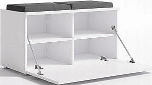 Dulap pentru incaltaminte TopEshop Opal White Matt