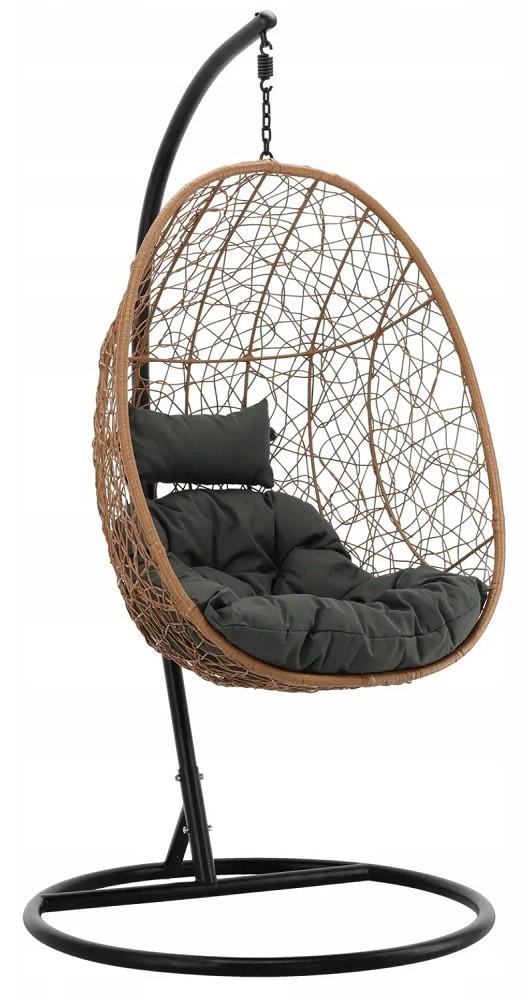 Leagan balansoar Chomik FAT6437 Natural/Black