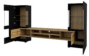 Living Helvetia Coby Nr.10 2.7m Negru/Stejar Wotan (Maro)