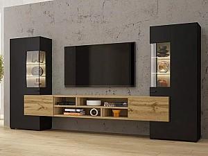 Living Helvetia Coby Nr.10 2.7m Negru/Stejar Wotan (Maro)