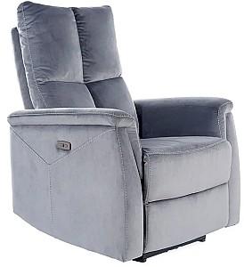 Fotoliu reclainer Signal Neptun Velvet Bluvel 14 Gri