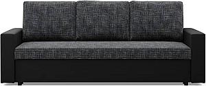 Canapea Magnifico Meble Luna 3 Lawa 17/Real 11 Gri inchis/Negru