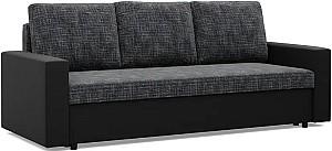 Canapea Magnifico Meble Luna 3 Lawa 17/Real 11 Gri inchis/Negru