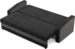 Canapea Magnifico Meble Orion Bonell Mikrofaza 15/Mikrofaza 27 Negru/Gri
