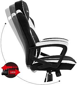 Fotoliu gaming Huzaro Force Mesh 2.5 Negru/Alb