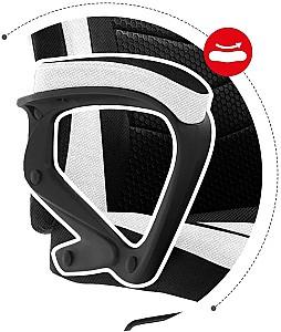 Fotoliu gaming Huzaro Force Mesh 2.5 Negru/Alb