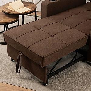 Fotoliu Mebel Elite Solor Maro/Stejar natural (Bej)