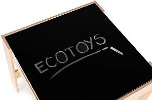 Masă de scris pentru copii Ecotoys ZKC-1C Natural (Bej)/Alb