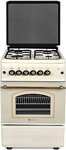 Aragaz, Plita de gaz Studio Casa Verona Retro 50/55 Beige