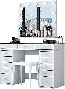 Masa de machiaj Mirage Meble BJ156 + taburet