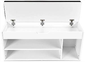 Raft pentru incaltaminte Costway JV11726WH Alb