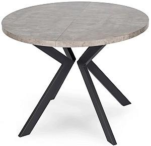 Masa Mebel Elite Lugo 90-190 Beton/Negru