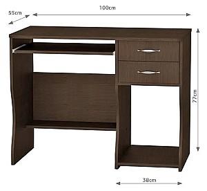 Masa pentru calculator Marcel SKM-7 UA Wenge (Maro)