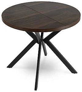 Masa Mebel Elite Lugo 90-190 Nuc (Maro)/Negru