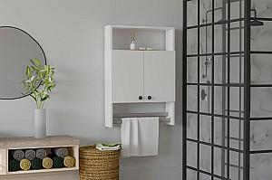 Dulap de baie Hanah Home Ela White