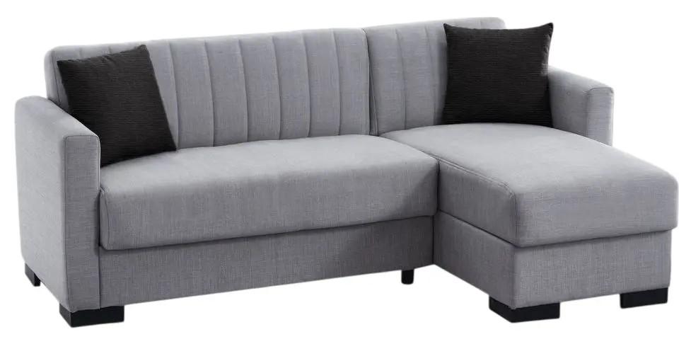 Canapea coltar Fabulous Oskar 51-002 Gri deschis