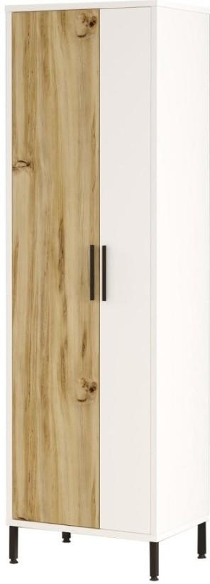 Dulap penal Mirage Design Daisy DY1-WK White/Natural