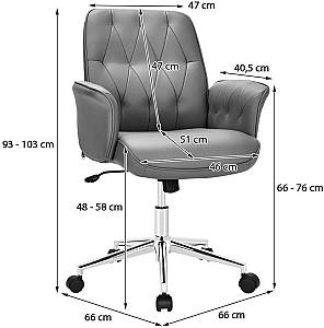Fotoliu de birou Costway HW67368GR