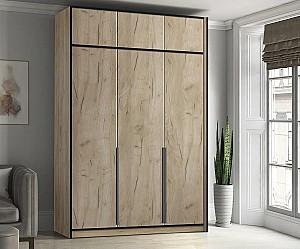 Dulap Modern Alex mezanin 150cm Stejar craft gri