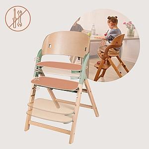 Scaun de masa multifunctional Lionelo Megan Green Wood