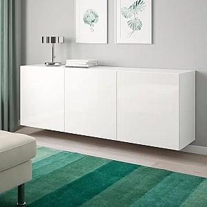 Comoda IKEA Ikea Besta/Selsviken 180x42x64 Alb