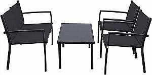 Set mobila de gradina Jumi OM-259027 Black
