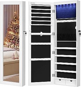 Oglindă Songmics JBC93W White/Black
