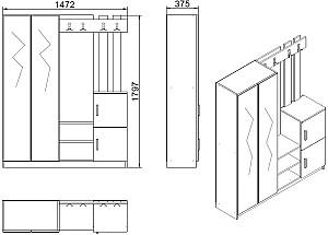Antreu Mirage Design Visor DD8-AA Pin (Maro)/Antracit (Gri)
