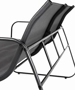 Set mobila de gradina Jumi OM-319059 Antracit (Gri)/Negru