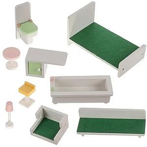 Casuta pentru papusi Kruzzel Large Dollhouse Multicolor