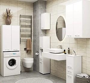 Dulap de baie Akord Fin 180 2D White