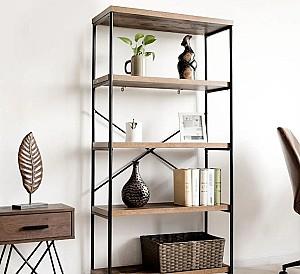 Etajera Costway HW59370CF Brown