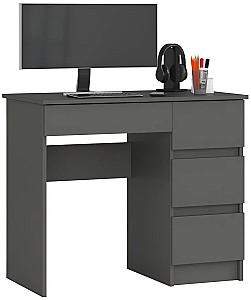 Masa de birou Akord A-7 90 Right Graphite Gray