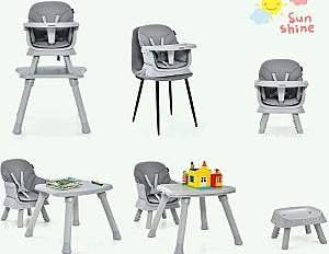 Scaun de masa multifunctional Costway AD10027GR