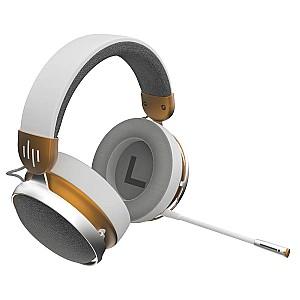 Casti gaming Dark Project SONO Wireless White
