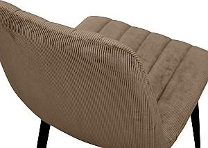 Scaun de birou DP DC-90 BGF166-7 Brown (Velvet) / Black
